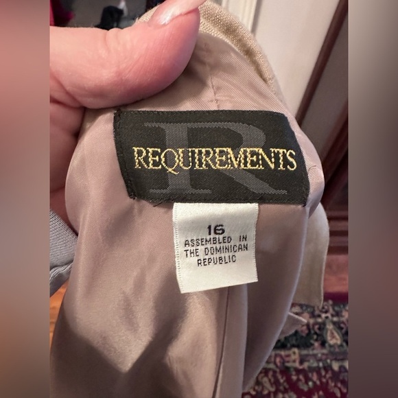 Vintage 80s jacket size 18 - Picture 3 of 4